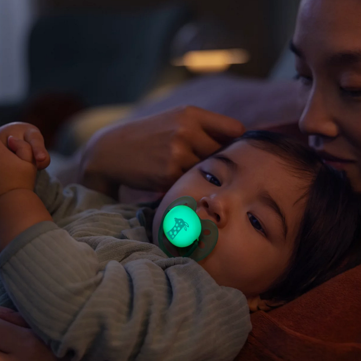 Philips Avent ЗАЛЪГАЛКИ - ULTRA SOFT NIGHT + стерил. кутия (6-18м) пастелни, момче 2