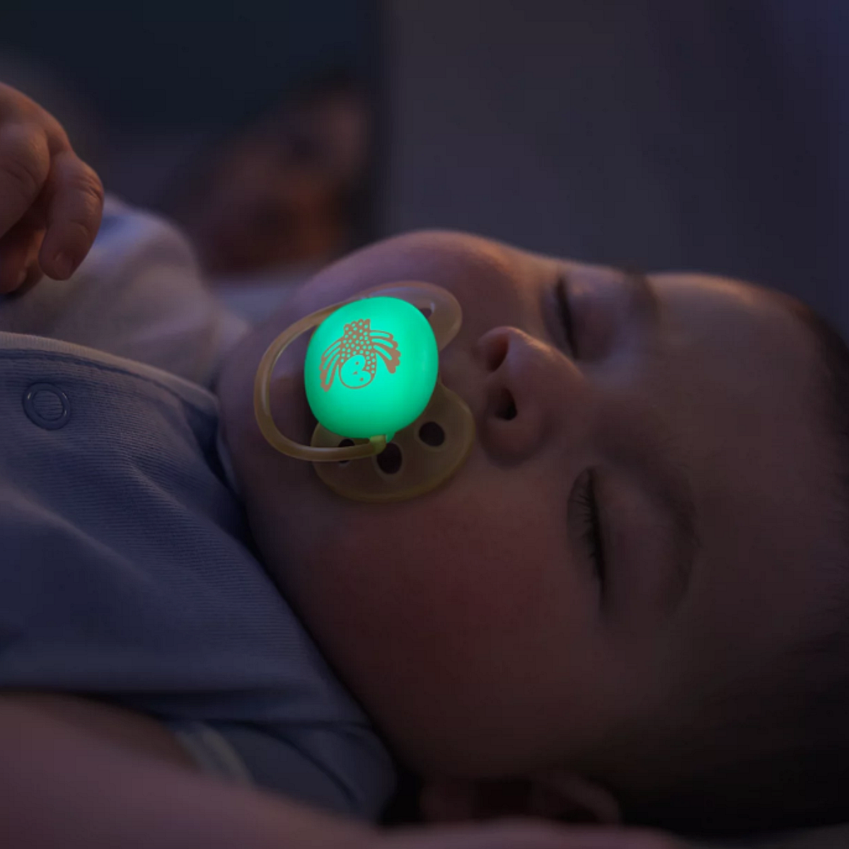 Philips Avent ЗАЛЪГАЛКИ - ULTRA SOFT NIGHT + стерил. кутия (0-6м) - луна/сова - момиче 2