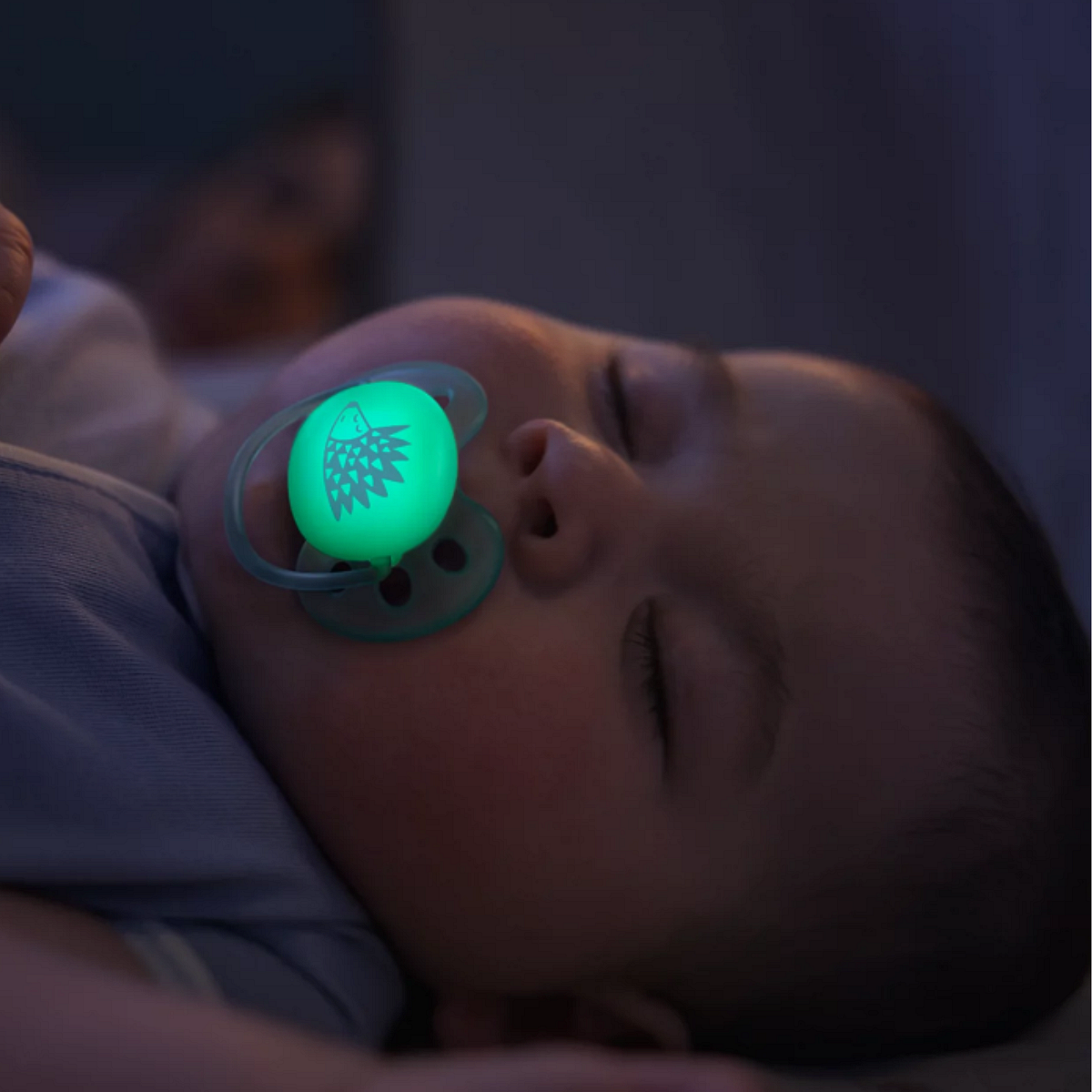 Philips Avent ЗАЛЪГАЛКИ - ULTRA SOFT NIGHT + стерил. кутия (0-6м) - таралеж/звезда - момче 2