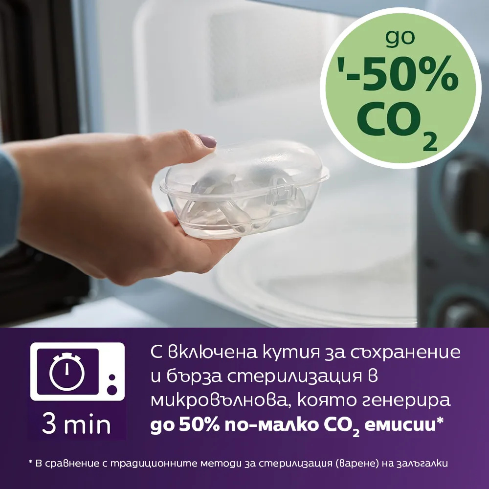 Philips Avent ЗАЛЪГАЛКИ - ULTRA AIR NIGHT + стерил. кутия (6-18м) птица/пеперуда, розов 6