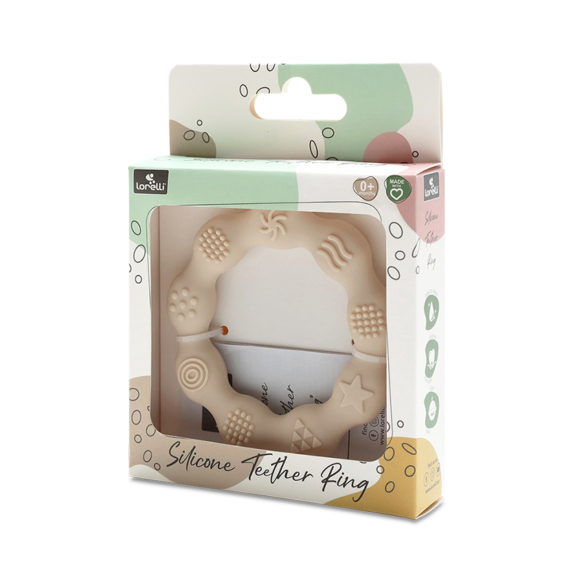 СИЛИКОНОВА ГРИЗАЛКА РИНГ NATURAL