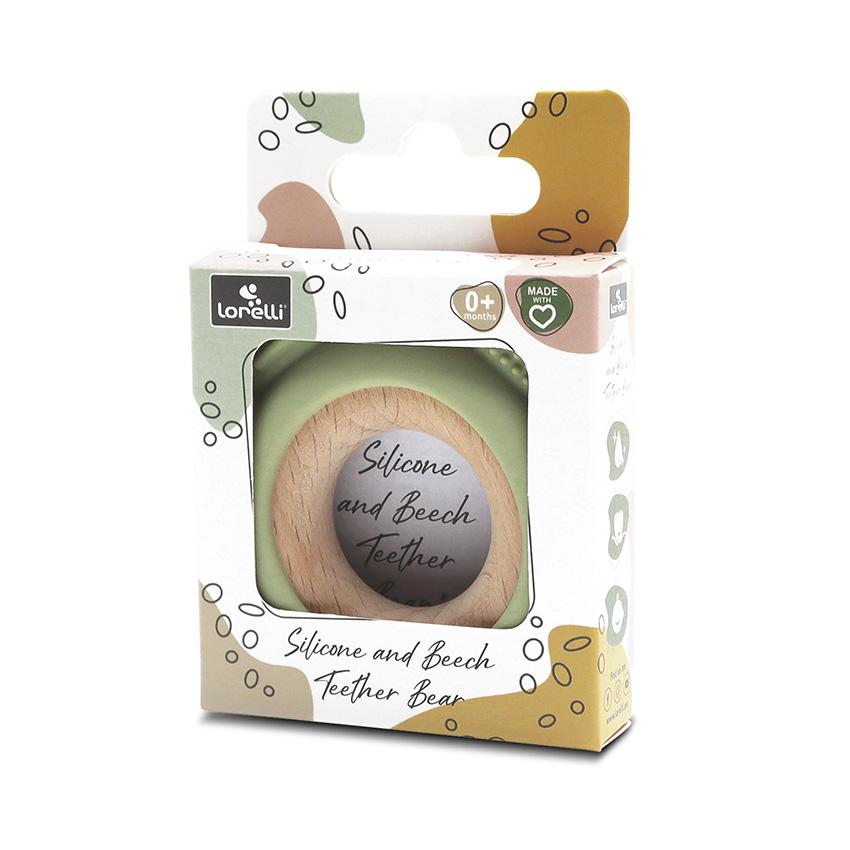 СИЛИКОНОВА ГРИЗАЛКА С БУК МЕЧЕ NATURAL
