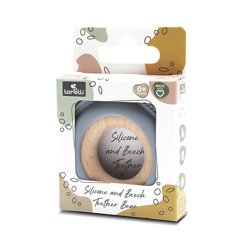 СИЛИКОНОВА ГРИЗАЛКА С БУК МЕЧЕ NATURAL