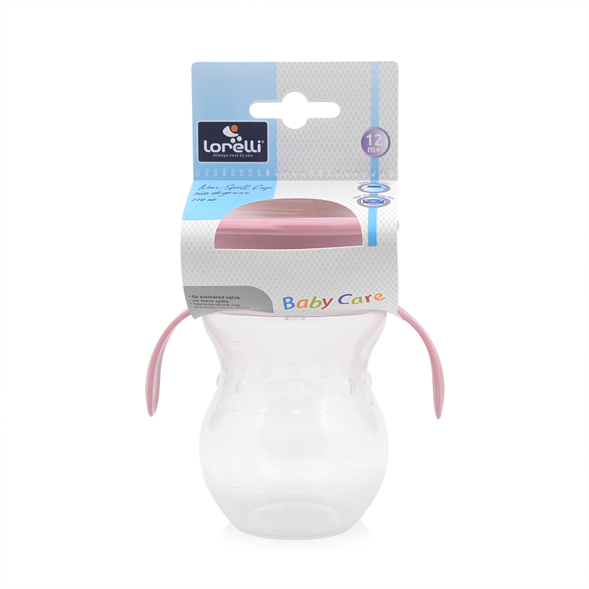 ЧАША НЕРАЗЛИВАЩА 360 ГРАДУСА 270ml с дръжки