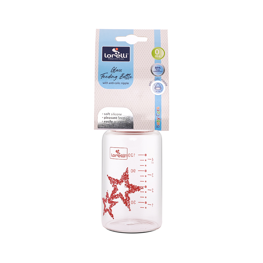 СТЪКЛЕНО ШИШЕ ANTI COLIC 120 МЛ