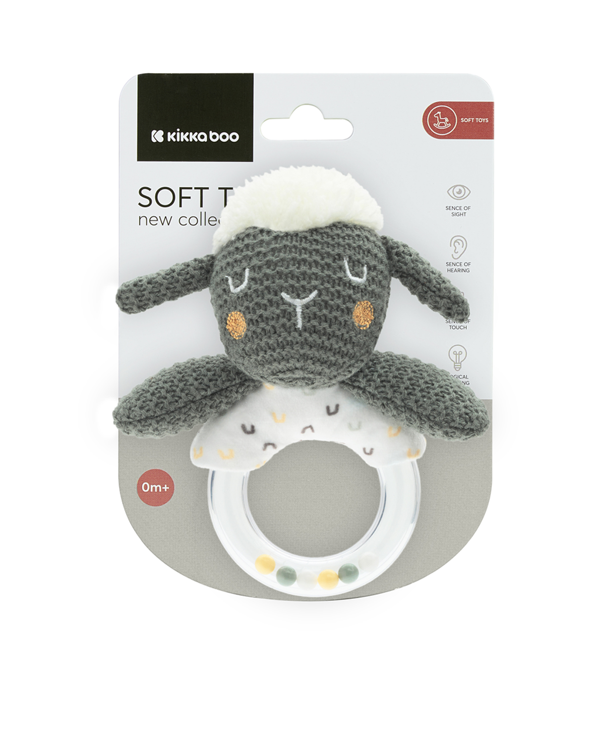 Играчка плюшена дрънкалка Sleepy Sheep