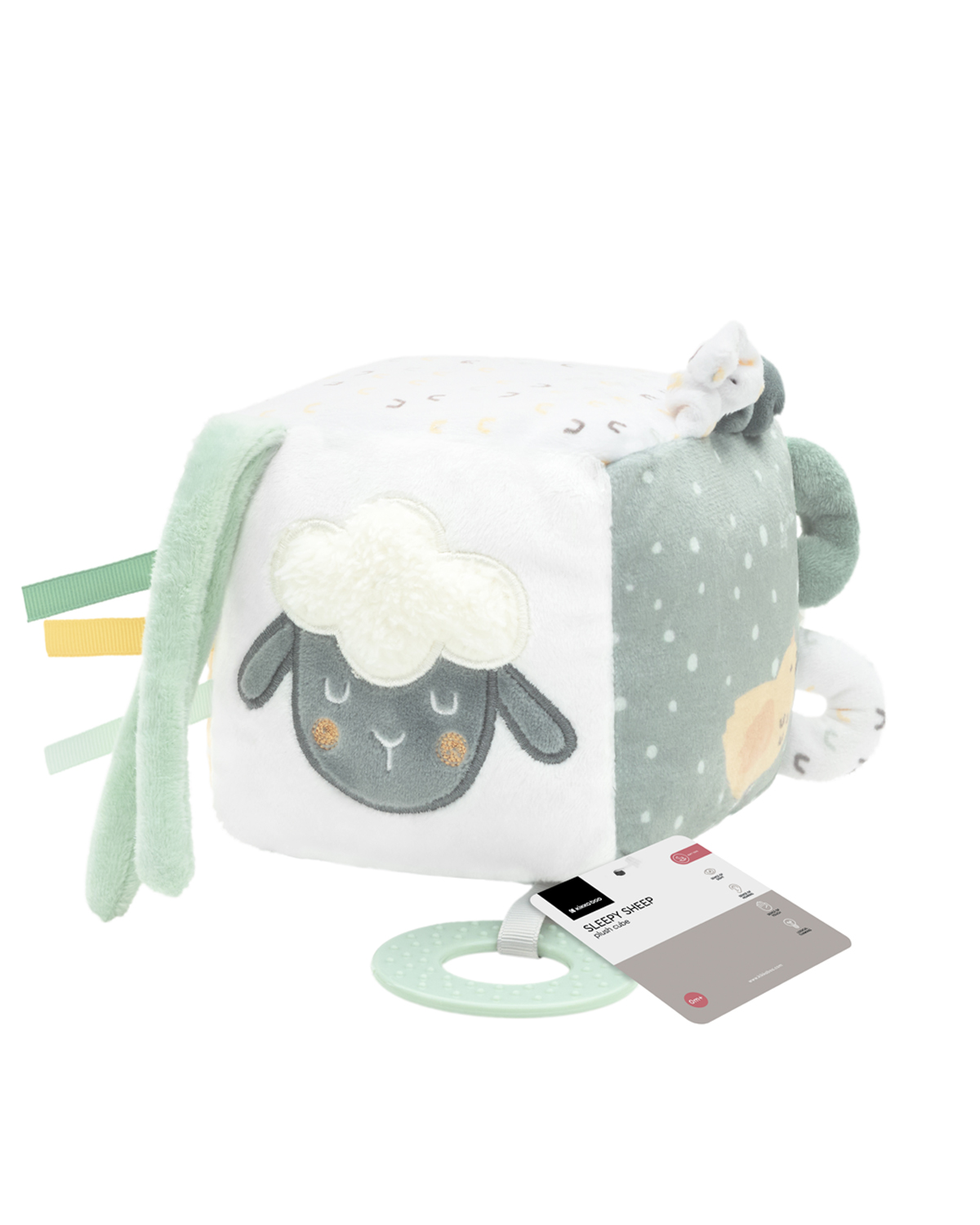 Плюшено кубче Sleepy Sheep