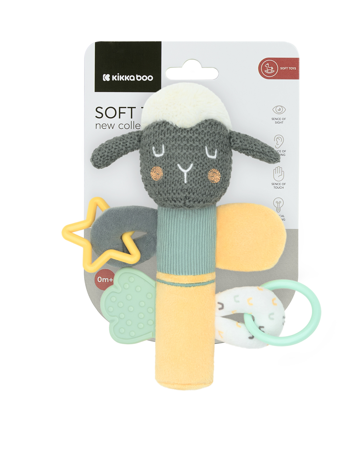 Занимателна играчка пискун Sleepy Sheep