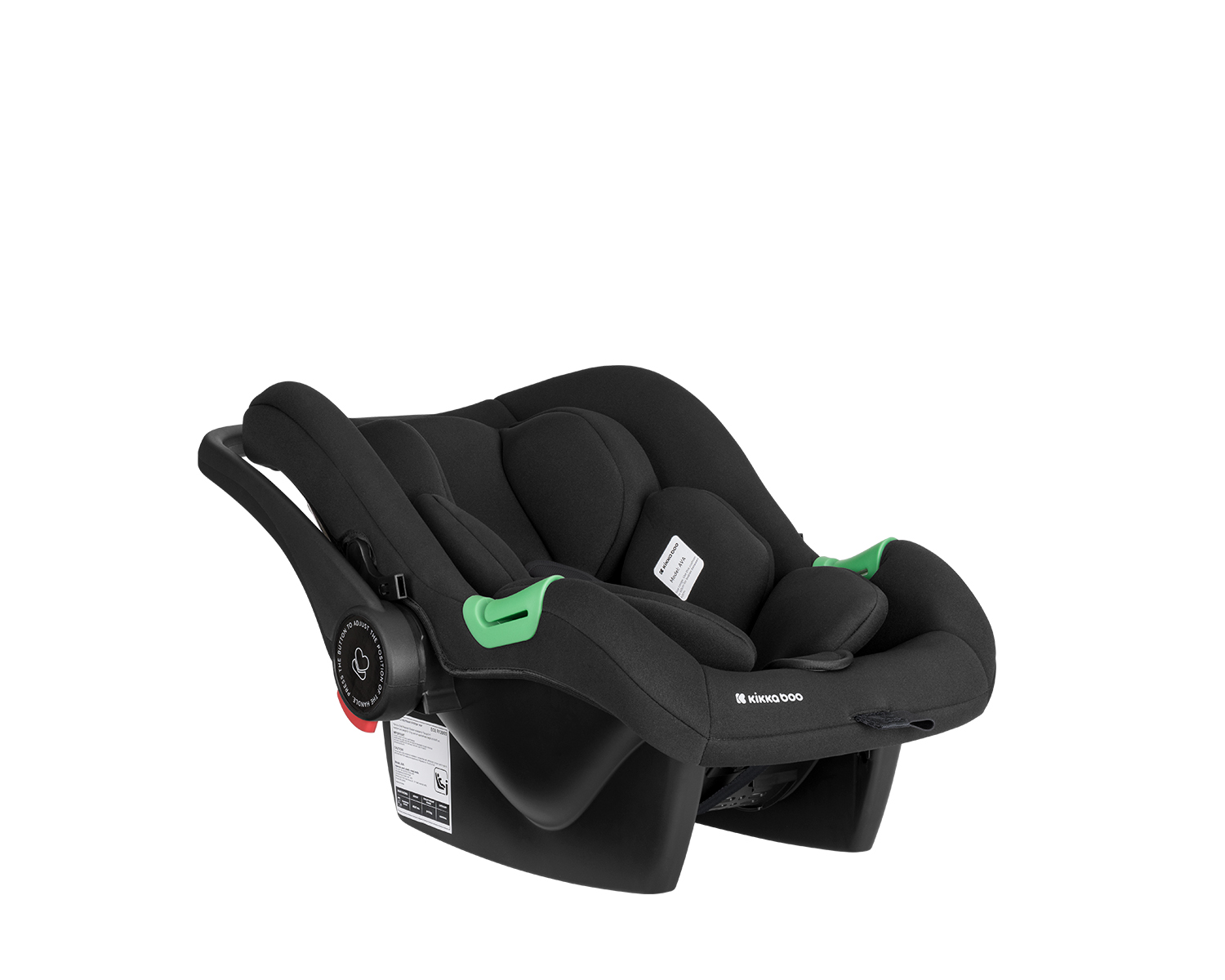 Комбинирана количка 3в1 с кош за новородено Ava Black