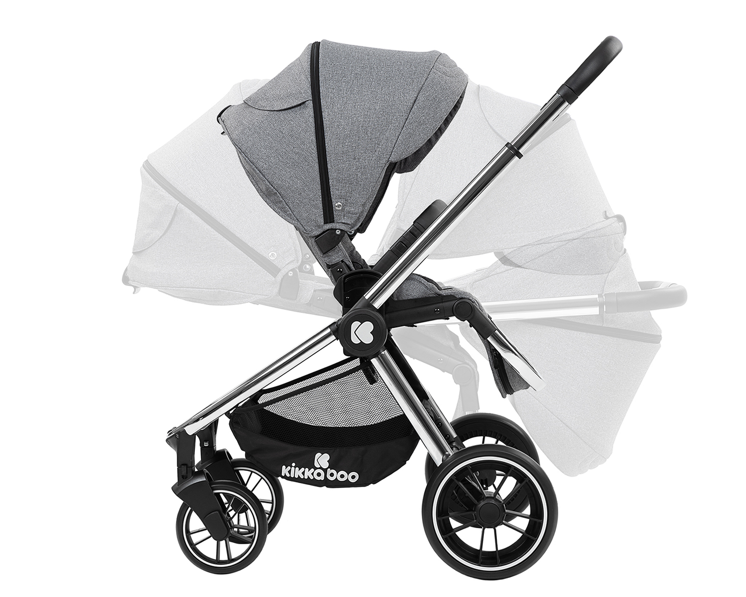 Комбинирана количка 2в1 Vicenza Premium Grey