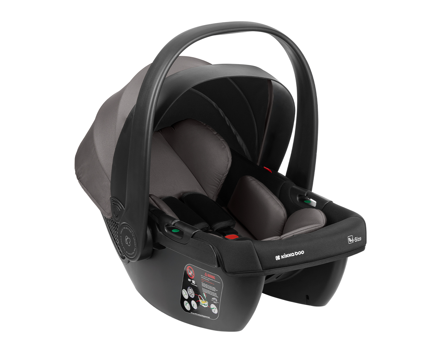Комбинирана количка 3в1 с кош за новородено Modena Dark Grey
