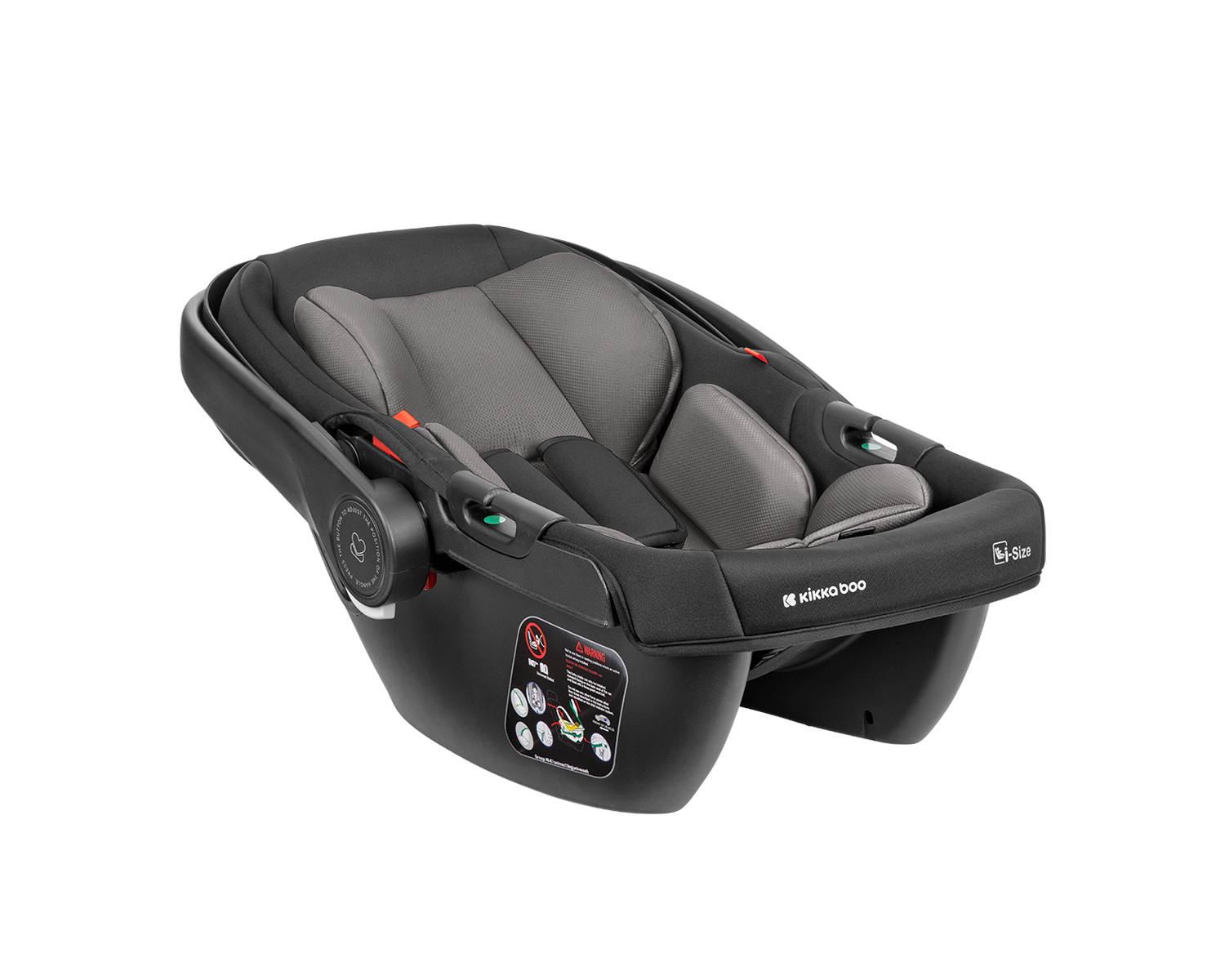 Комбинирана количка 3в1 с кош за новородено Modena Dark Grey