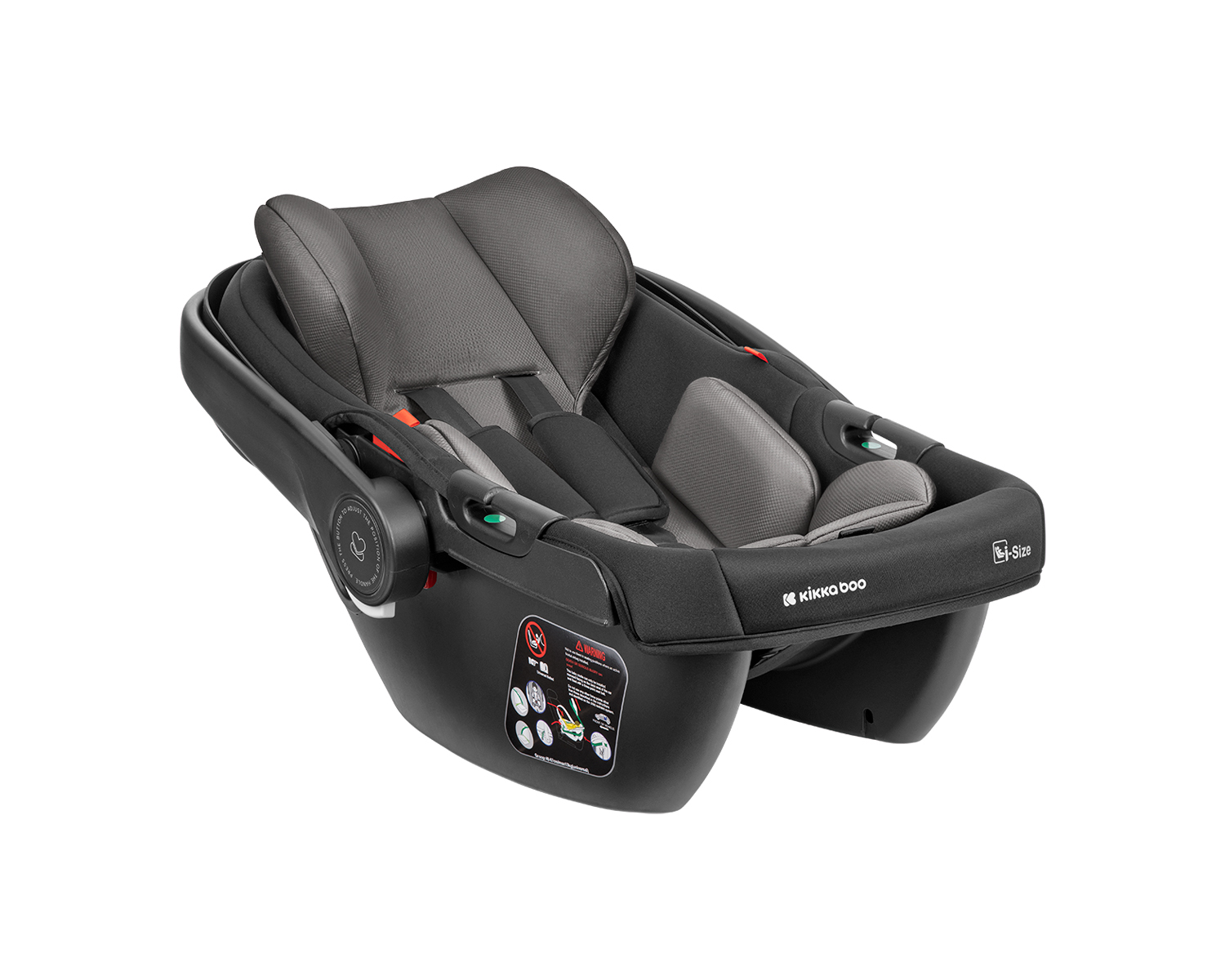 Комбинирана количка 3в1 с кош за новородено Modena Dark Grey
