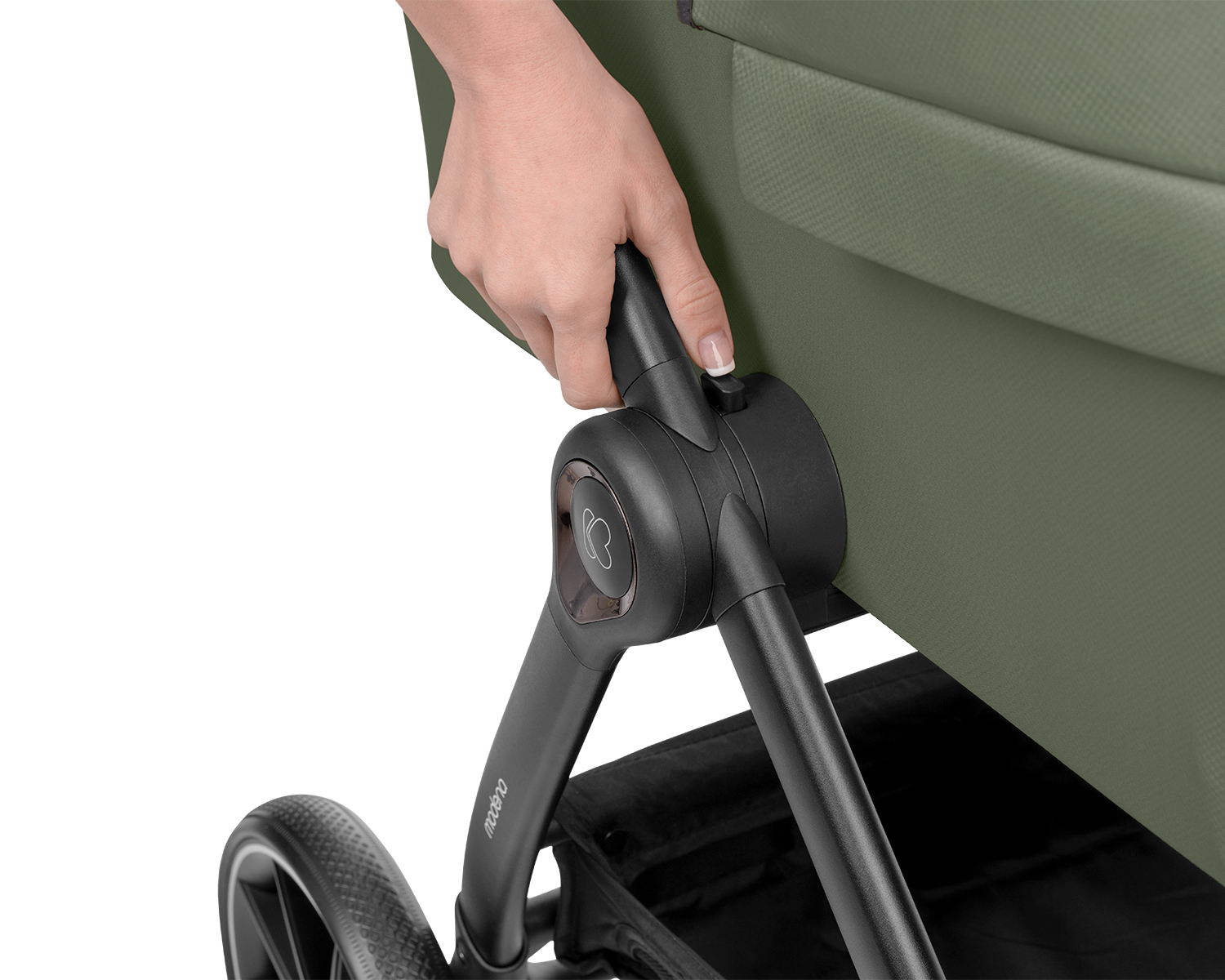 Комбинирана количка 3в1 с кош за новородено Modena Army Green