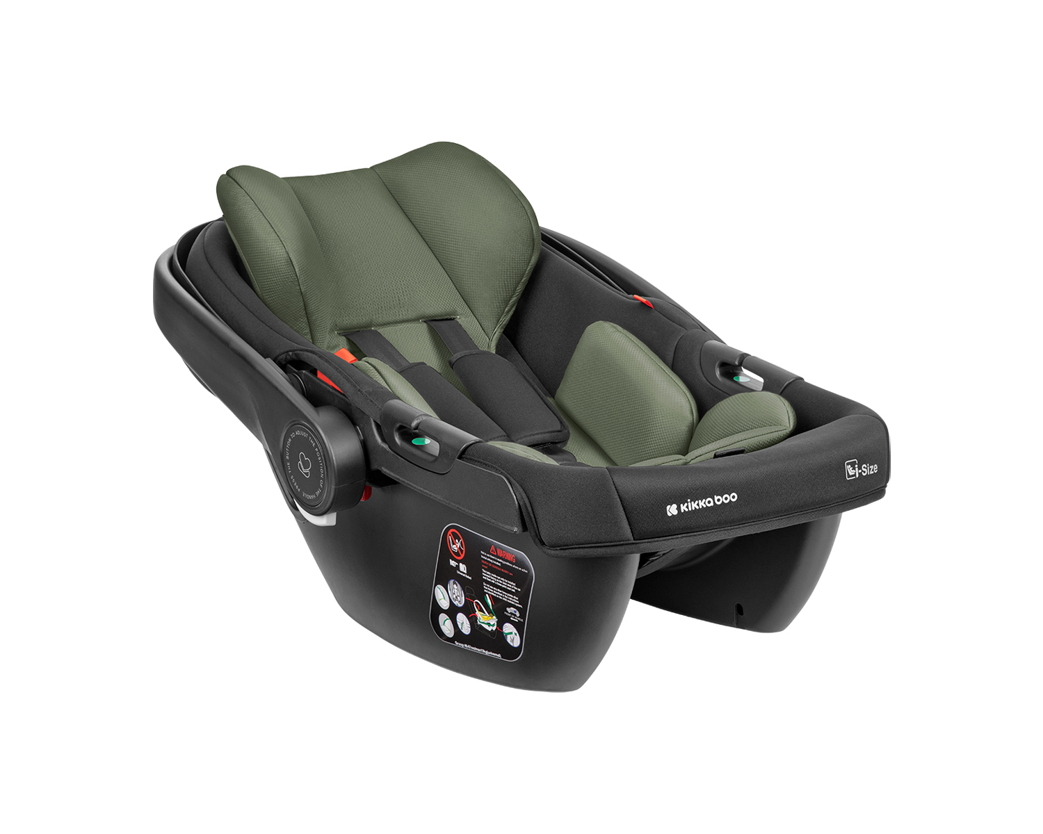 Комбинирана количка 3в1 с кош за новородено Modena Army Green