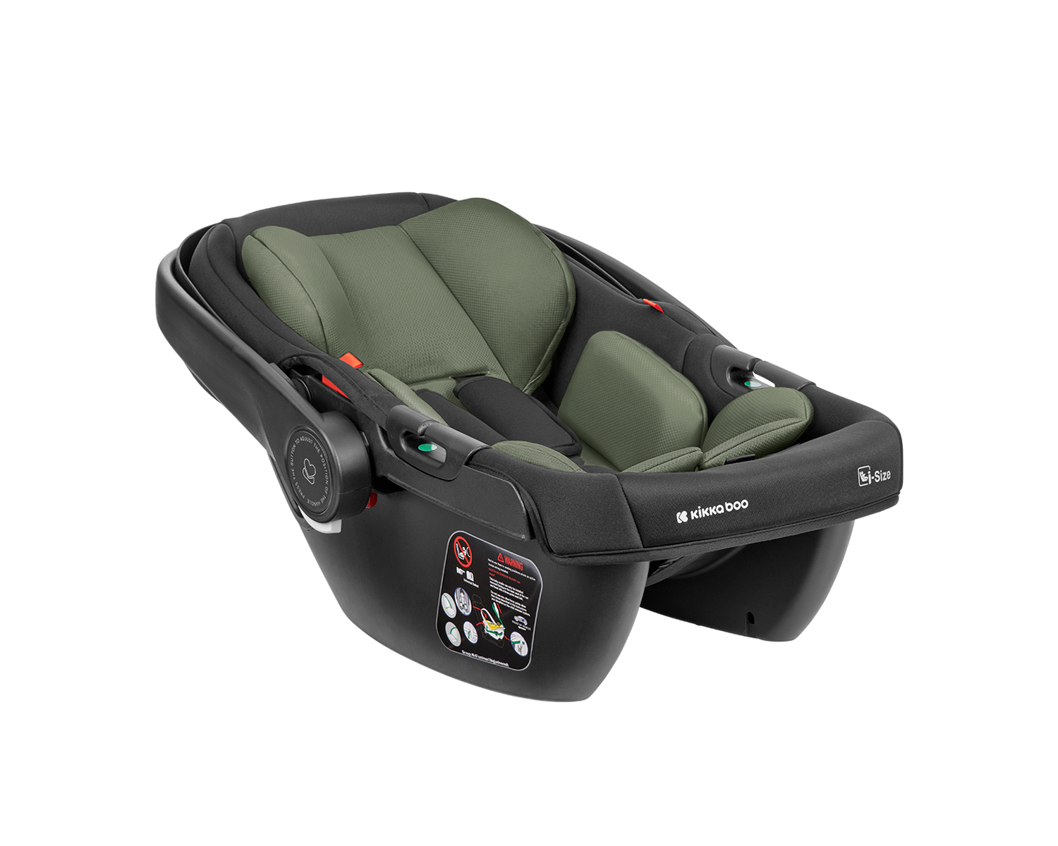 Комбинирана количка 3в1 с кош за новородено Modena Army Green