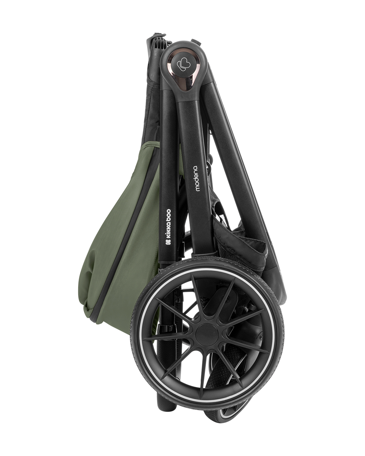 Комбинирана количка 3в1 с кош за новородено Modena Army Green