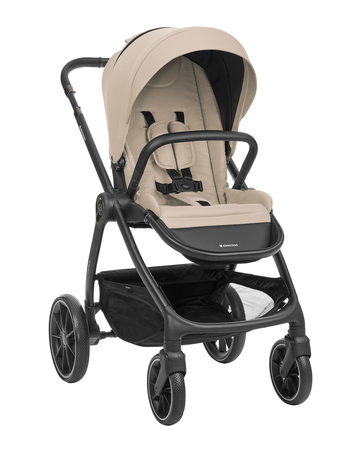 Комбинирана количка 3в1 с кош за новородено Modena Beige