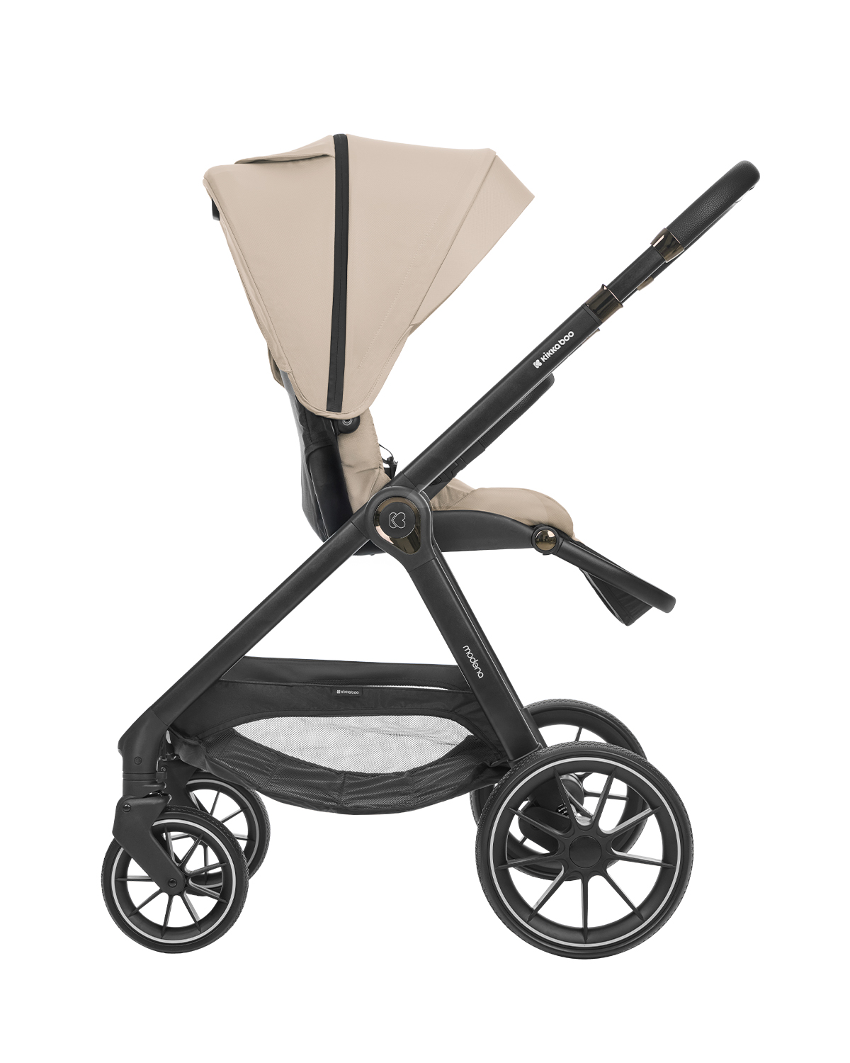 Комбинирана количка 3в1 с кош за новородено Modena Beige
