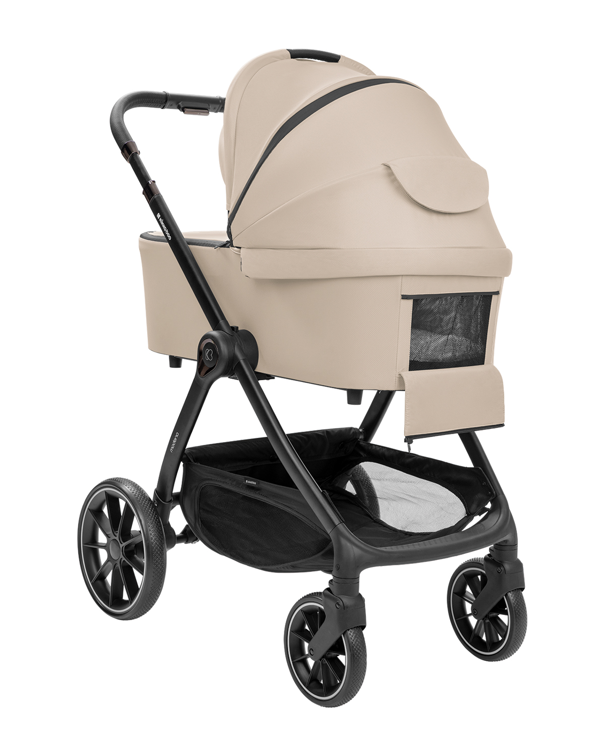 Комбинирана количка 3в1 с кош за новородено Modena Beige