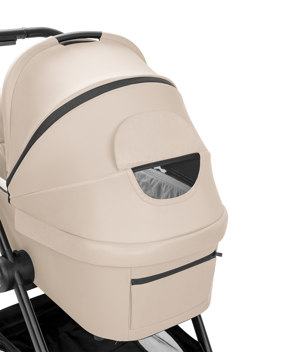 Комбинирана количка 3в1 с кош за новородено Modena Beige