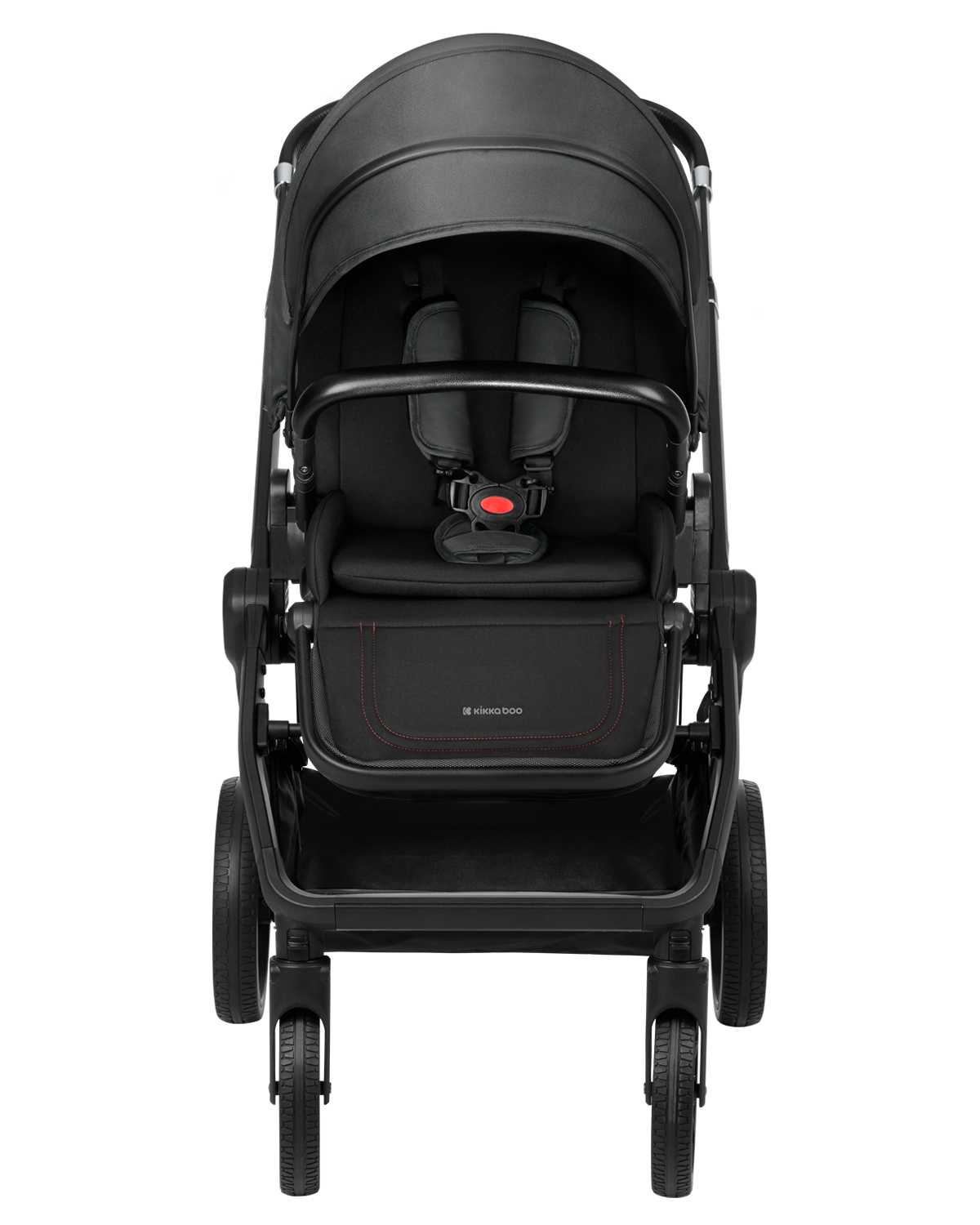 Комбинирана количка 2в1 с кош за новородено Tiffany Dark Grey 2024