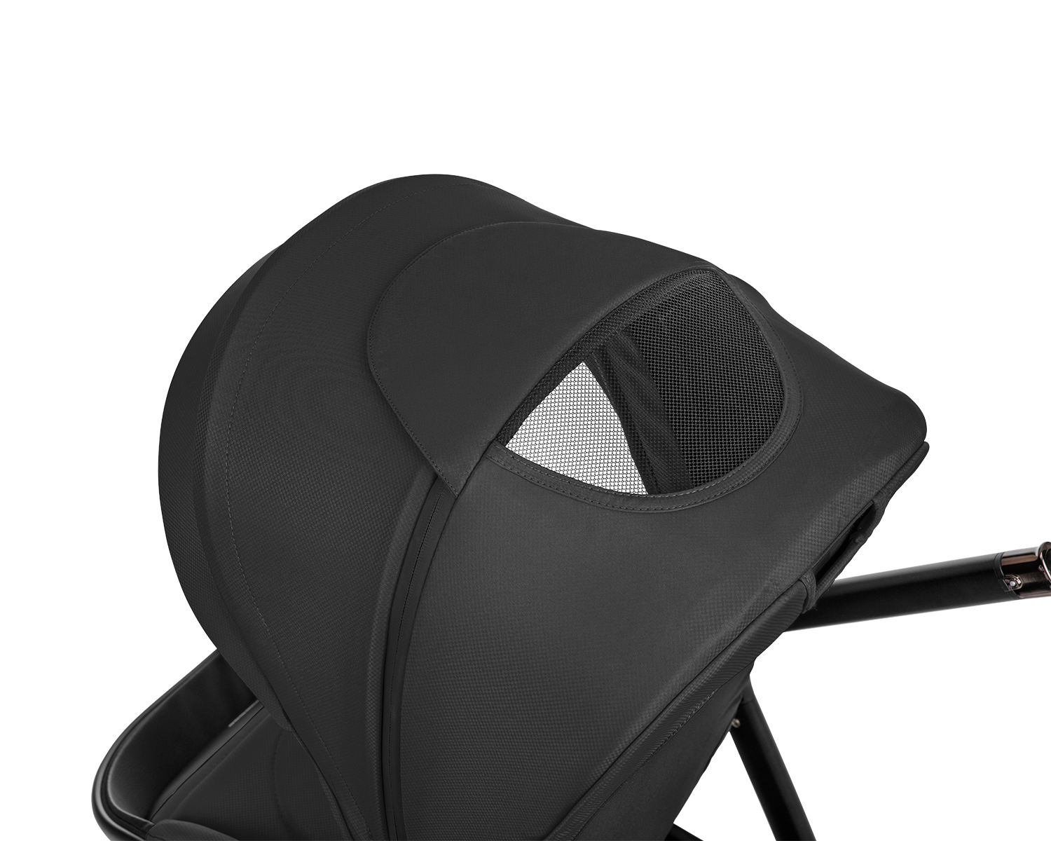 Комбинирана количка 3в1 с кош за новородено Modena Black