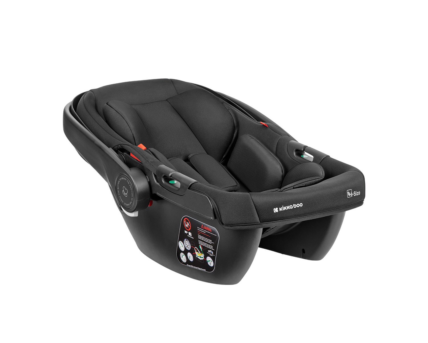 Комбинирана количка 3в1 с кош за новородено Modena Black