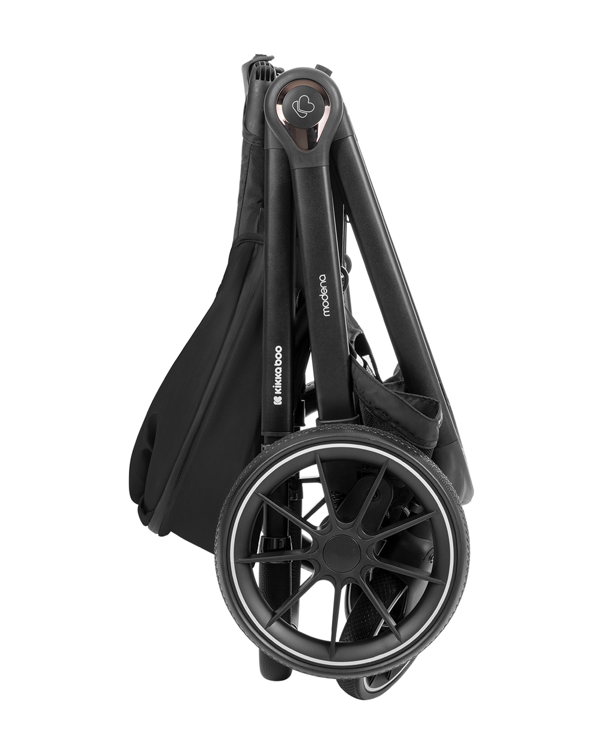 Комбинирана количка 3в1 с кош за новородено Modena Black