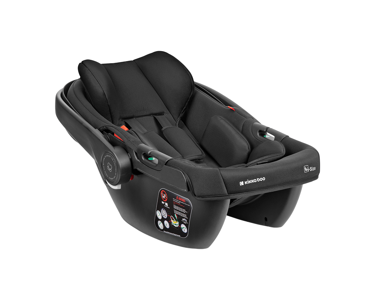 Комбинирана количка 3в1 с кош за новородено Modena Black