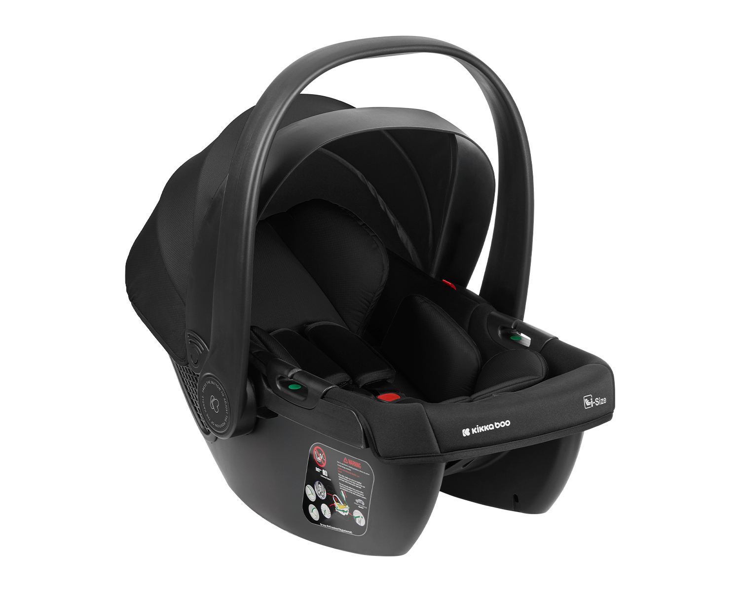 Комбинирана количка 3в1 с кош за новородено Modena Black