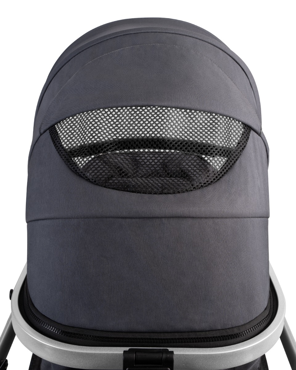 Комбинирана количка 3в1 трансф. седалка Darling Dark Grey 2024