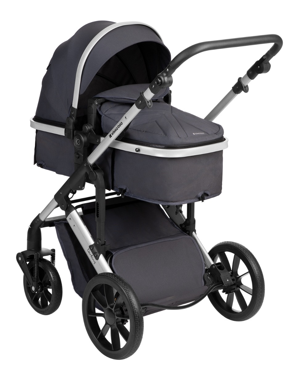 Комбинирана количка 3в1 трансф. седалка Darling Dark Grey 2024