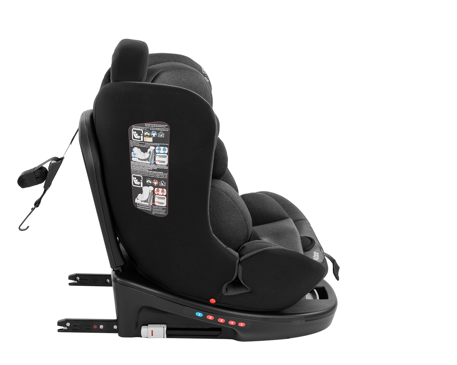 Стол за кола 40-150 см i-Safe i-SIZЕ Dark Grey