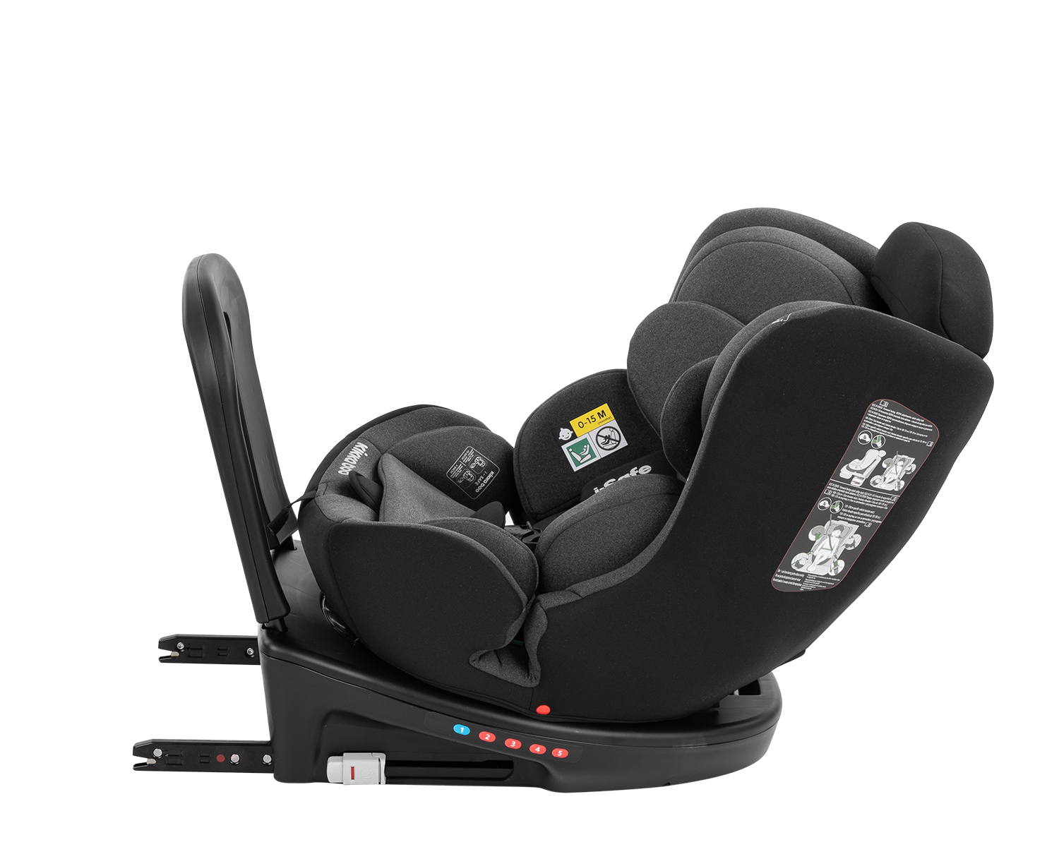 Стол за кола 40-150 см i-Safe i-SIZЕ Dark Grey