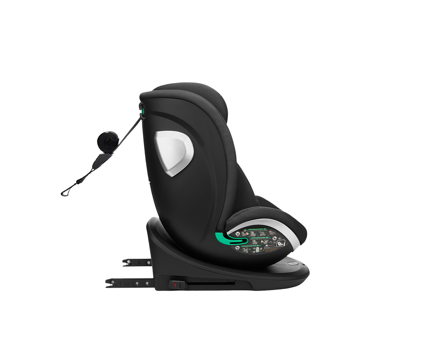 Стол за кола 40-150 см i-Drive i-SIZE Black