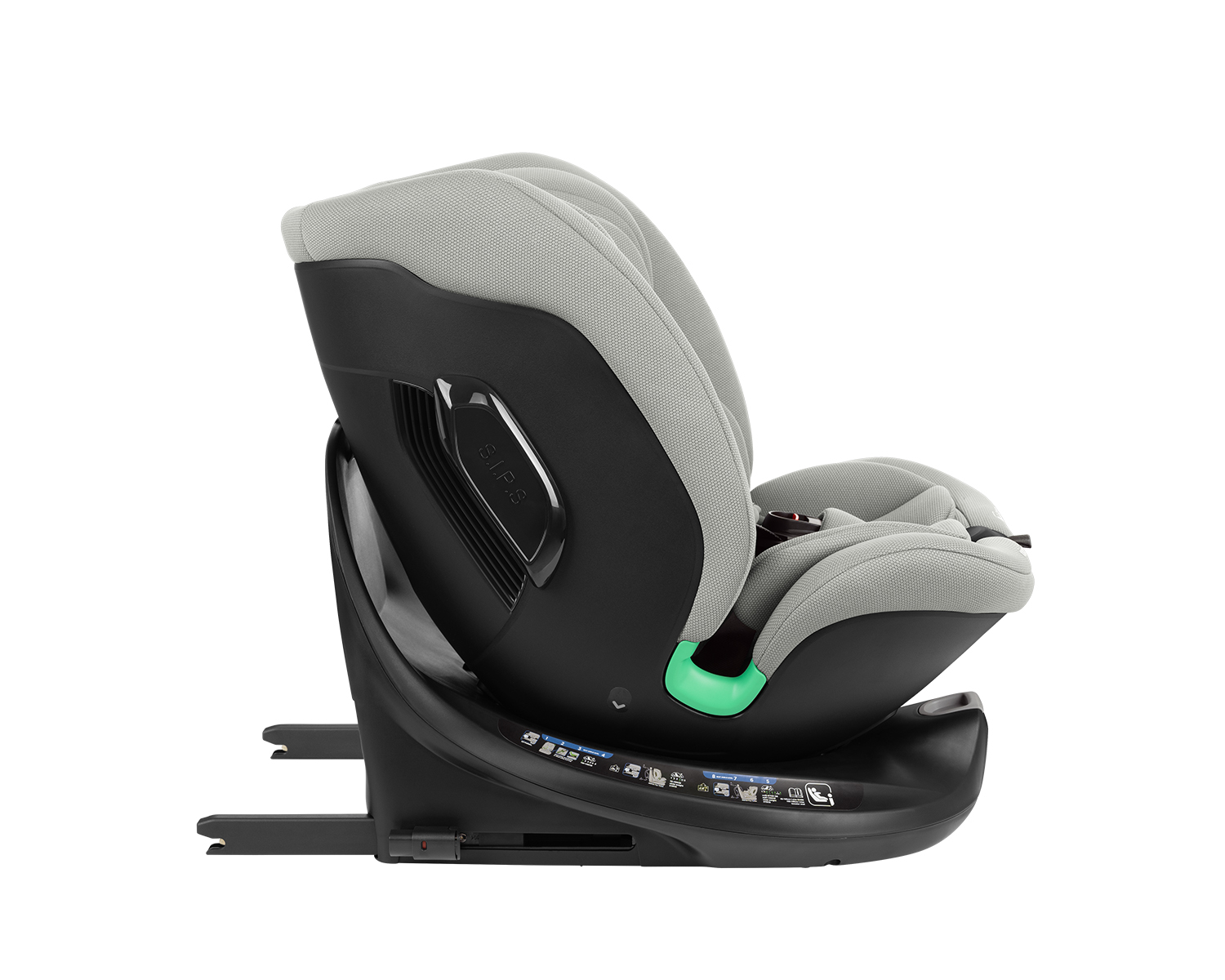 Стол за кола 40-150 см i-Tour i-SIZE Light Grey