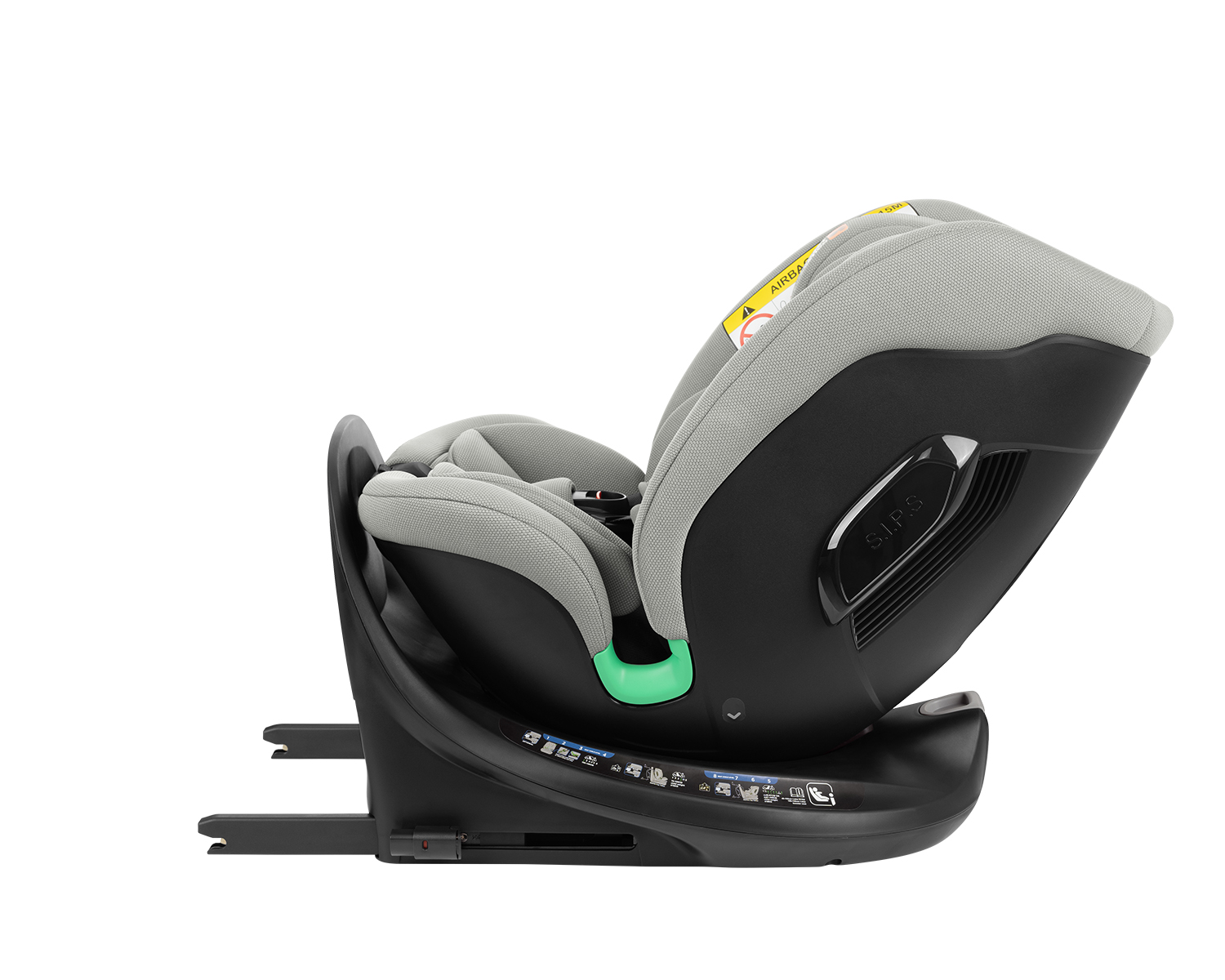 Стол за кола 40-150 см i-Tour i-SIZE Light Grey