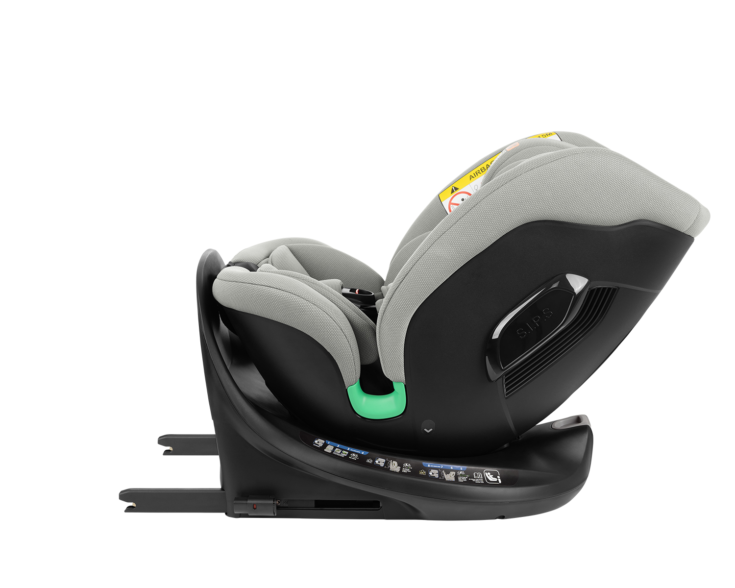Стол за кола 40-150 см i-Tour i-SIZE Light Grey