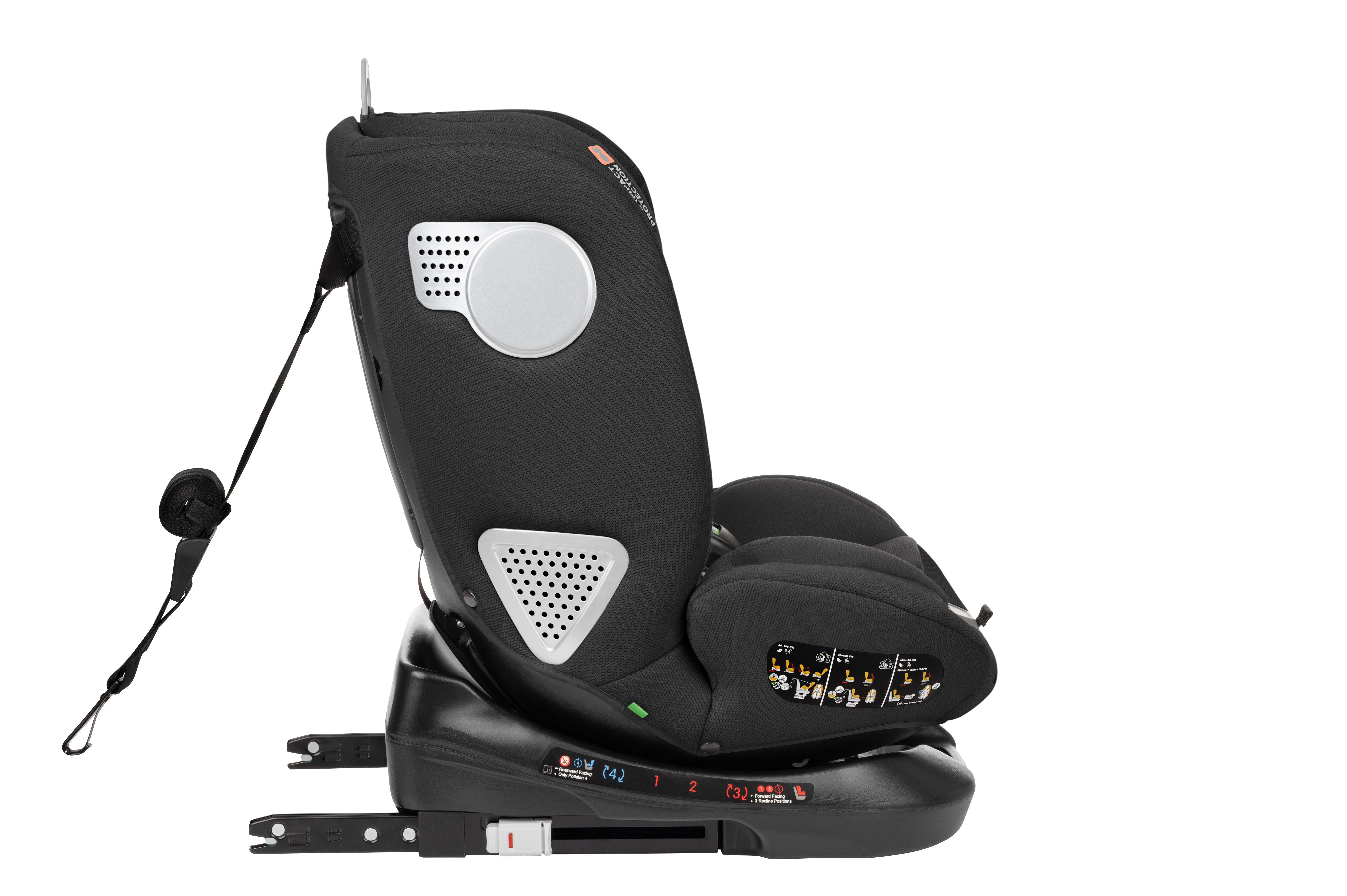Стол за кола 40-150 см i-Moove i-SIZE Black