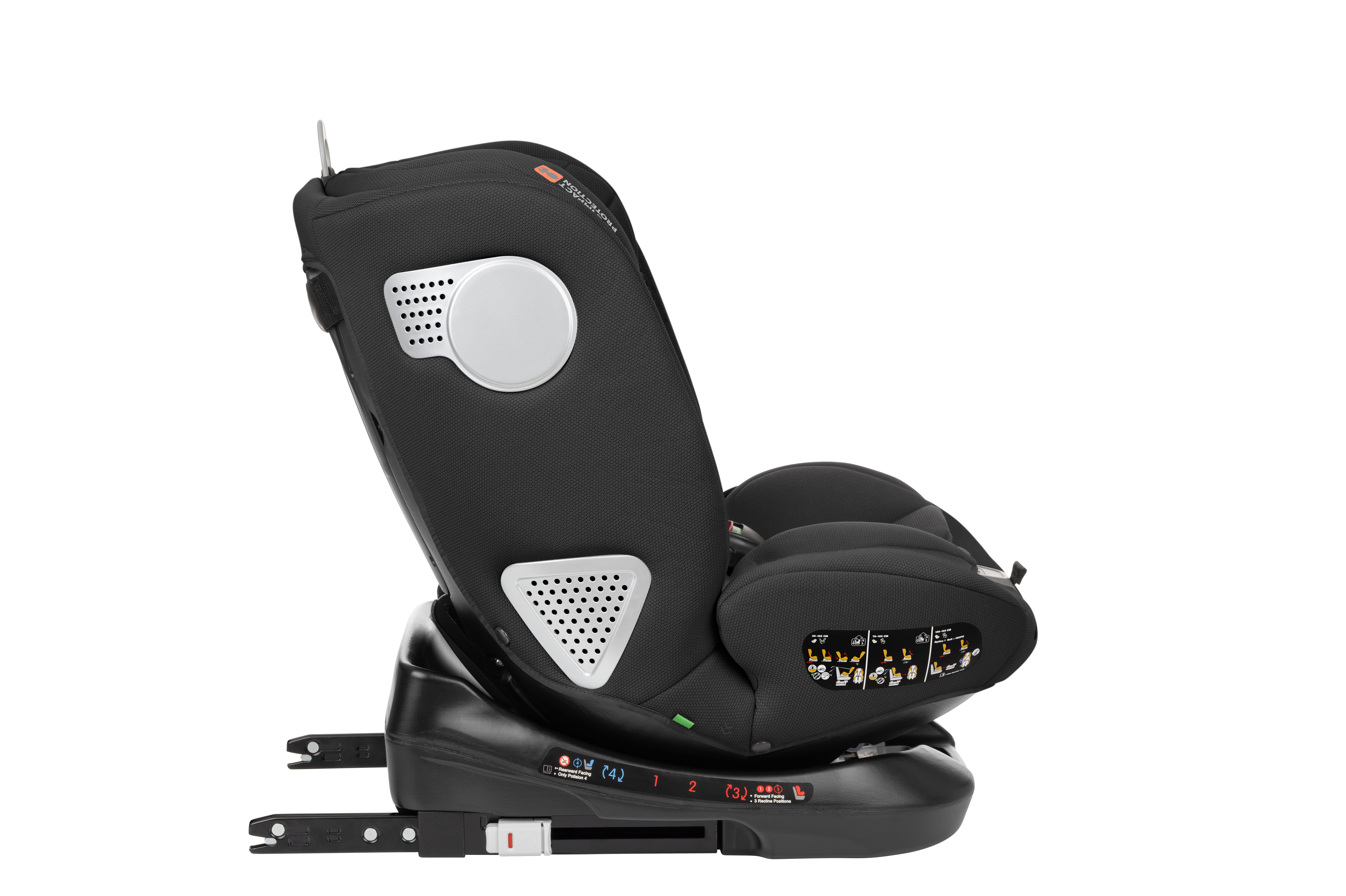 Стол за кола 40-150 см i-Moove i-SIZE Black