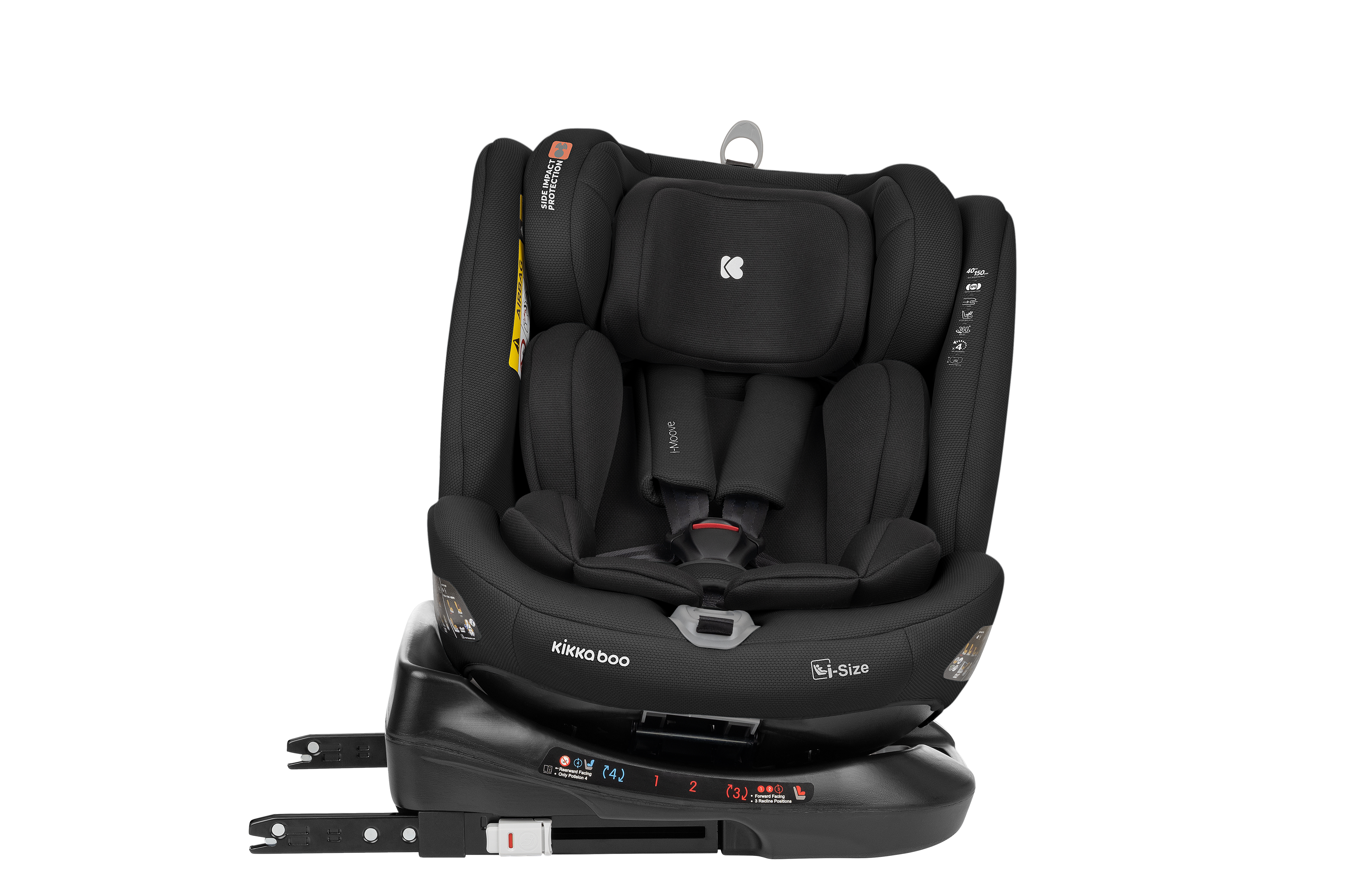 Стол за кола 40-150 см i-Moove i-SIZE Black