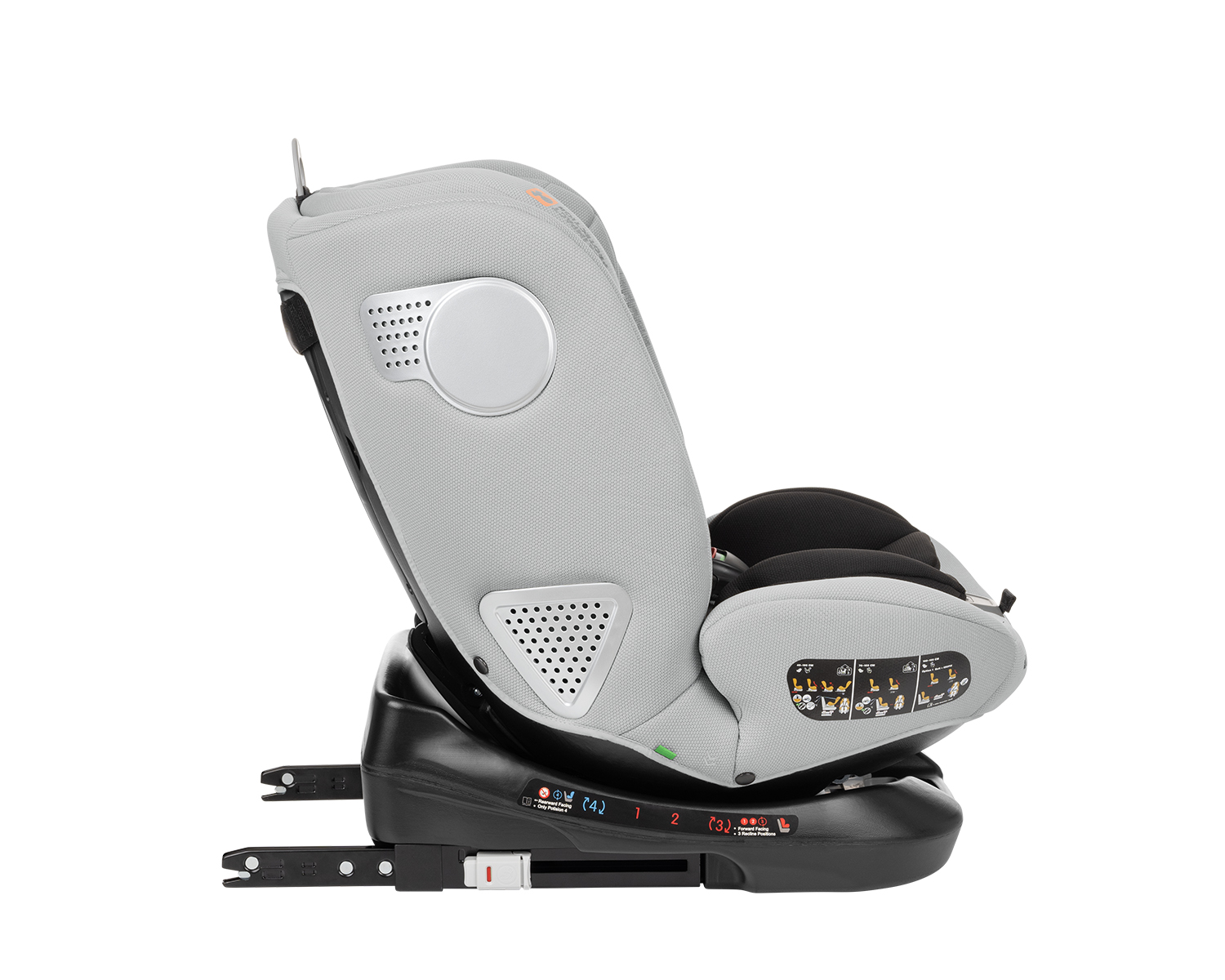 Стол за кола 40-150 см i-Moove i-SIZE Light Grey