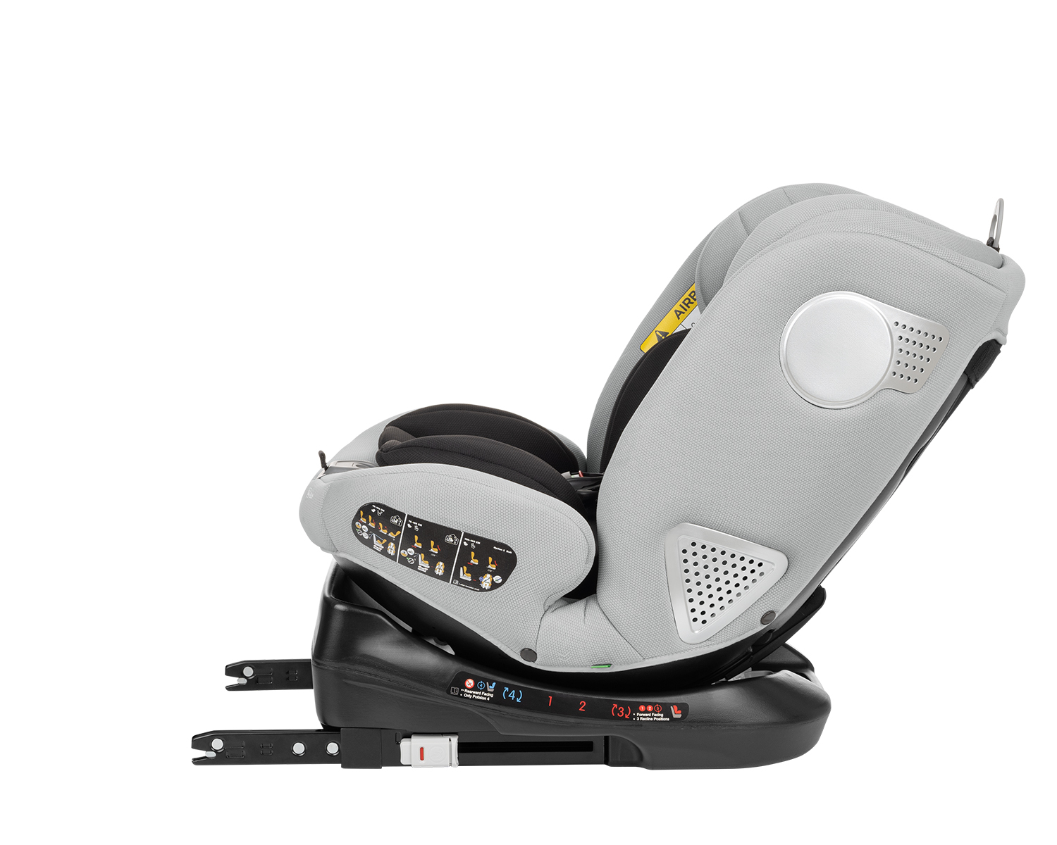 Стол за кола 40-150 см i-Moove i-SIZE Light Grey