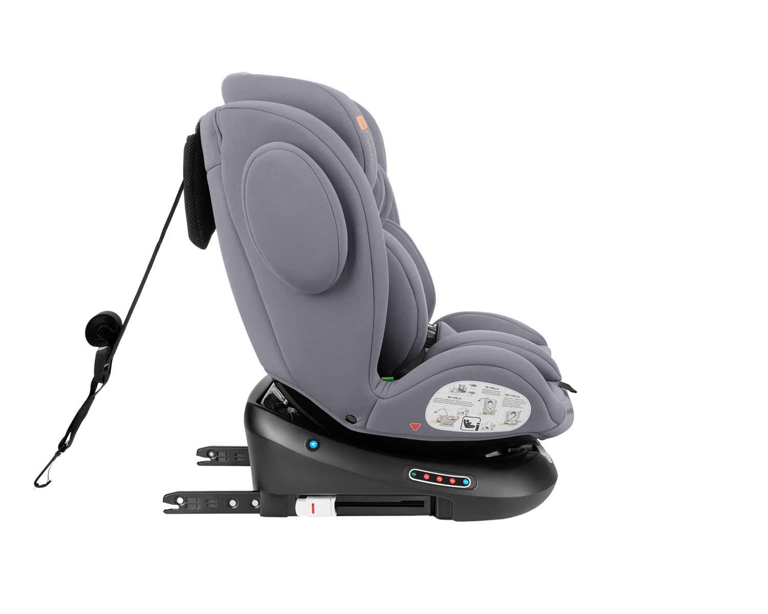 Стол за кола 40-150 см i-Felix i-SIZE Light Grey