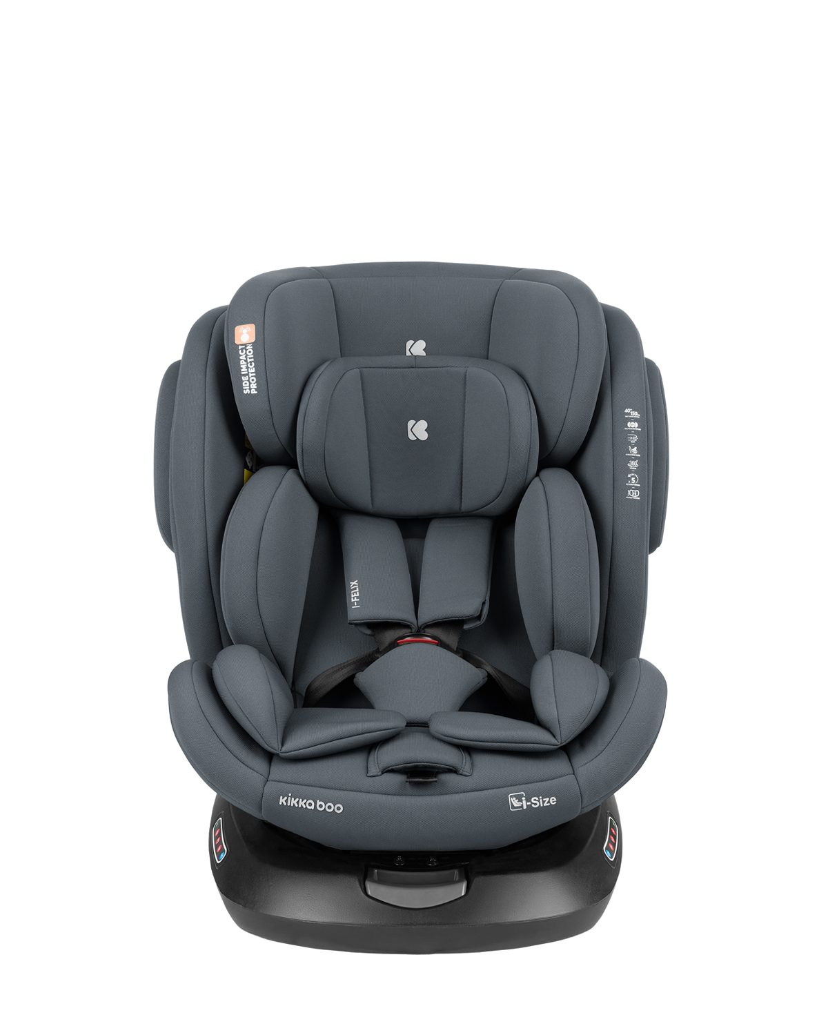 Стол за кола 40-150 см i-Felix i-SIZE Dark Grey