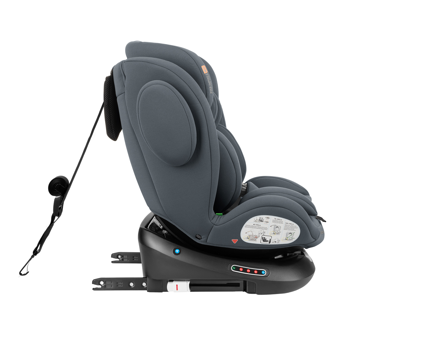 Стол за кола 40-150 см i-Felix i-SIZE Dark Grey