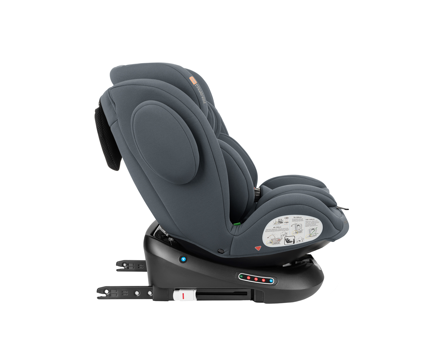 Стол за кола 40-150 см i-Felix i-SIZE Dark Grey