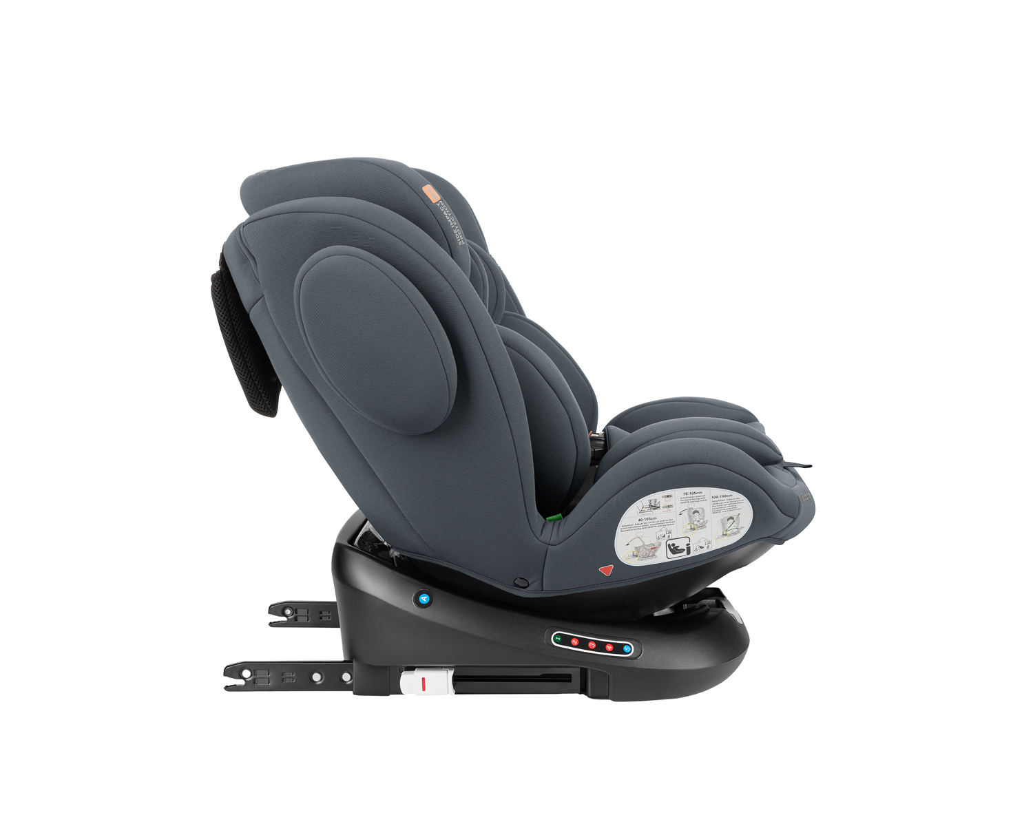 Стол за кола 40-150 см i-Felix i-SIZE Dark Grey