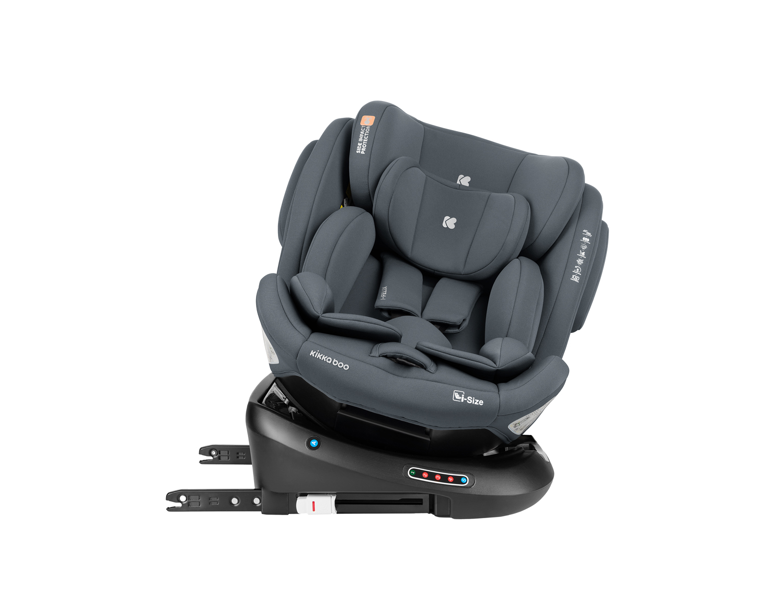 Стол за кола 40-150 см i-Felix i-SIZE Dark Grey